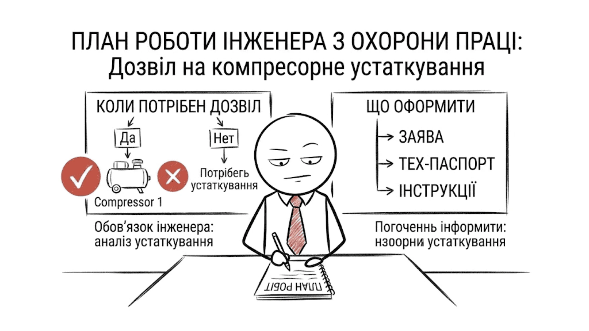 Дозвіл на компресорне устаткування