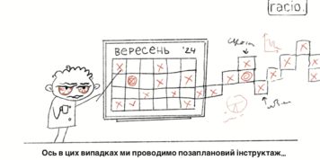 Позаплановий інструктаж з охорони праці